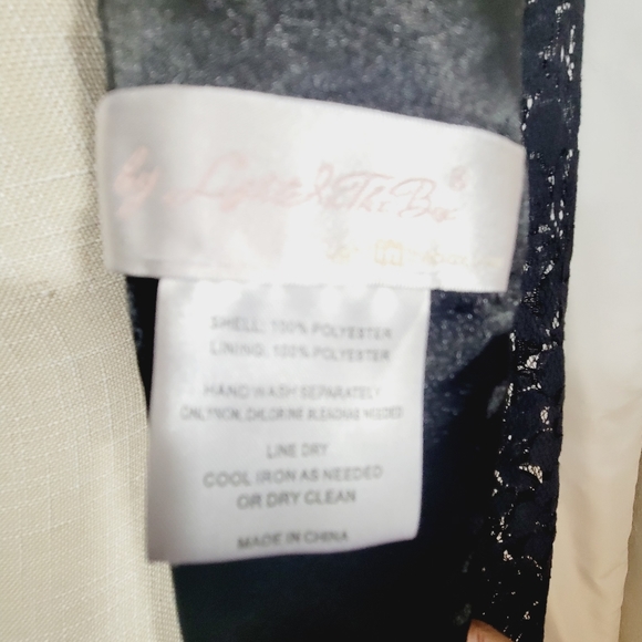 🆕️ Light n the Box Guest Coctail Midi Lace Dress w/Tulle & Pleats sz 18W - Picture 15 of 15